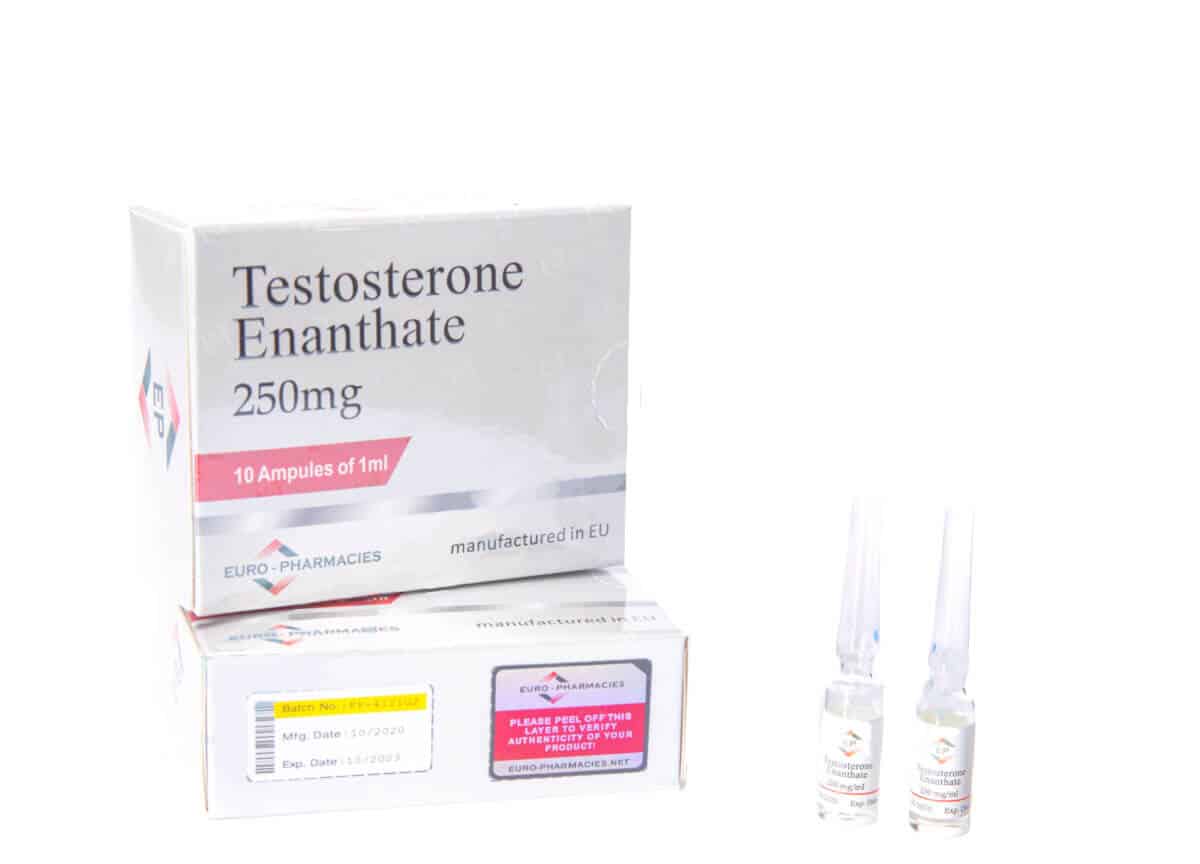 Fiale da 10 ml di TESTOSTERONE ENANTATO euro