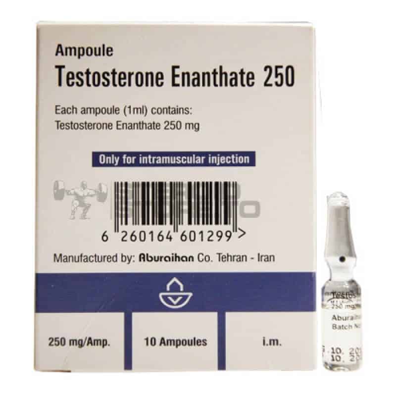 Aburaihan Testosterone Enantato 250 mg 10 x 1 ml