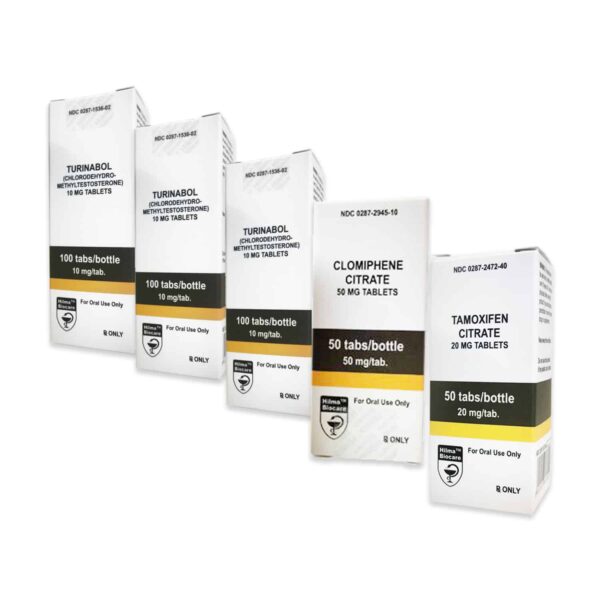 PACCHETTO DI MUSCOLI LENI LIVELLO II (ORALE) TURINABOL + PCT (8 SETTIMANE) Hilma