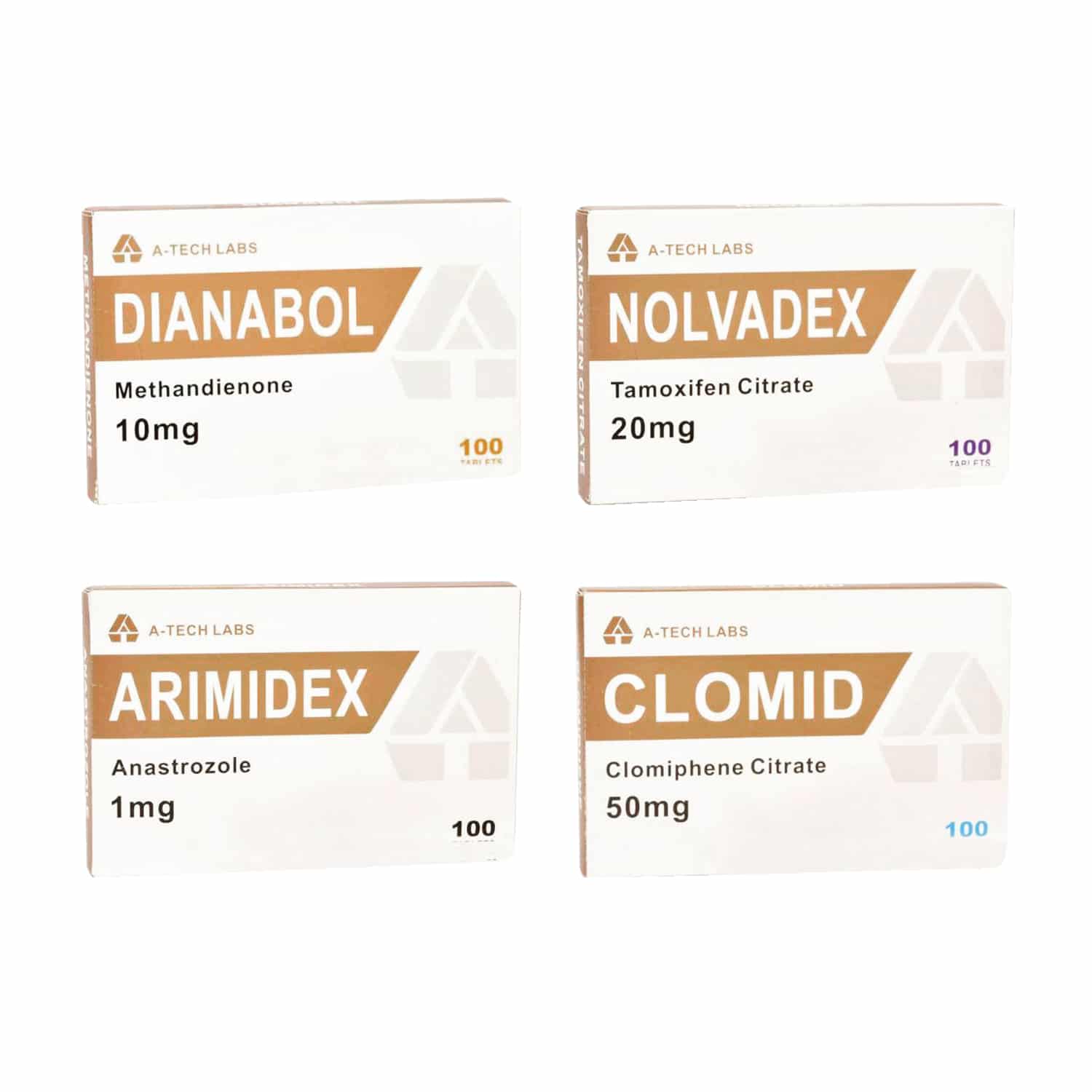 PACCHETTO MASSA (ORALE) A TECH LABS DIANABOL + PCT (4 SETTIMANE)