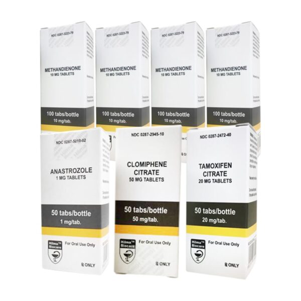 PACCHETTO MASSA (ORALE) HILMA DIANABOL + PCT (8 SETTIMANE)