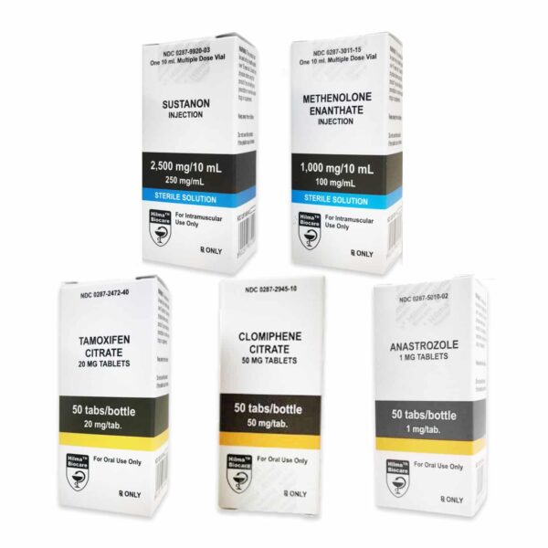 PACCHETTO MUSCOLARE LIVELLO I (INIEZIONI) HILMA SUSTANON + PRIMOBOLAN + PCT (8 SETTIMANE)