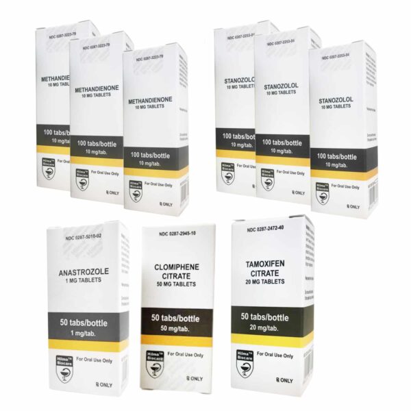 Pacchetto per l'aumento della massa muscolare magra: steroidi orali Dianabol + Winstrol (8 settimane) Hilma