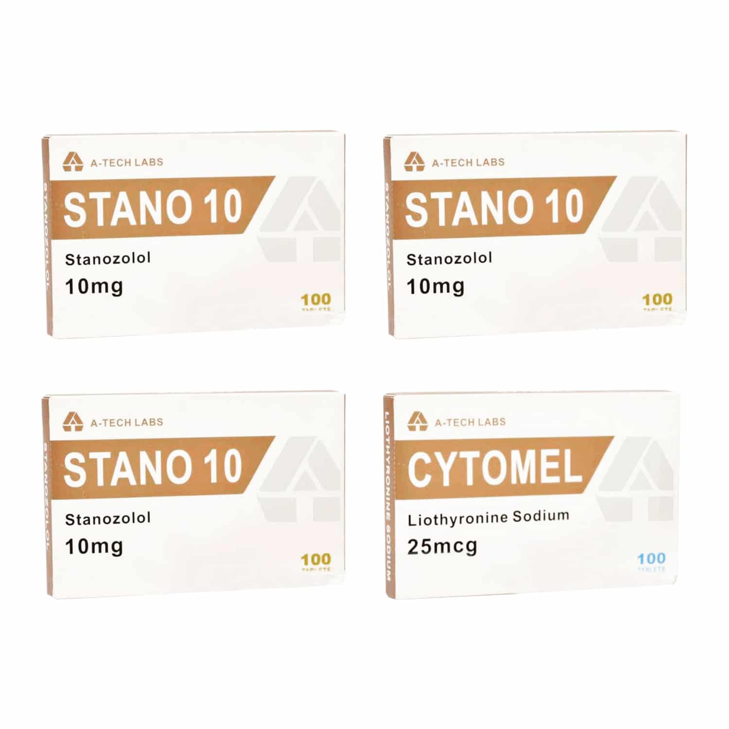 Stanozololo T3 Cytomel Dry Pack Steroidi orali 8 settimane A Tech Labs 1