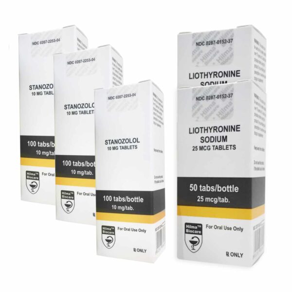 Hilma Stanozolol + T3 Cytomel Steroidi Orali in Confezione da 8 settimane
