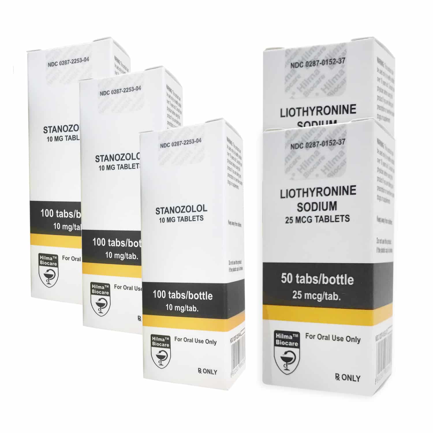 Hilma Stanozolol + T3 Cytomel Steroidi Orali in Confezione da 8 settimane
