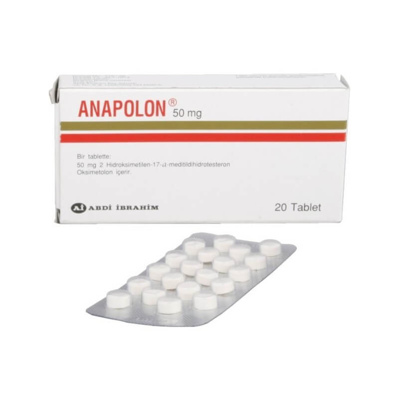 abdi ibrahim anapolon 50mg compressa 20 compresse