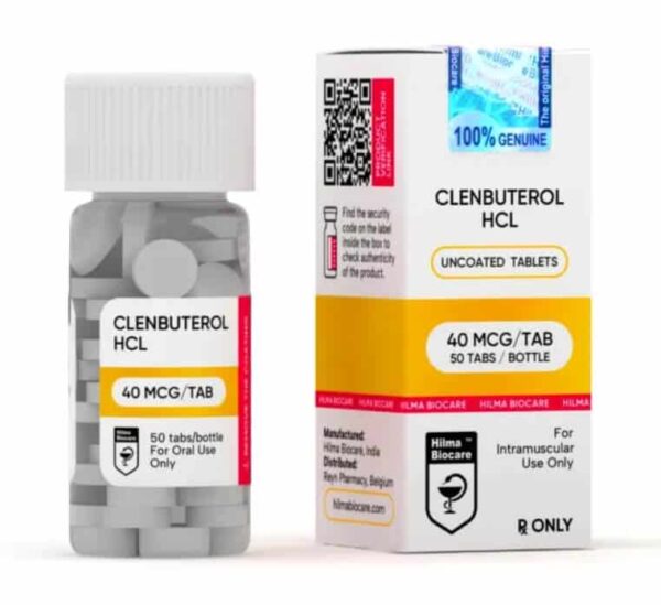clenbuterolo 40mcg 50 compresse hilma