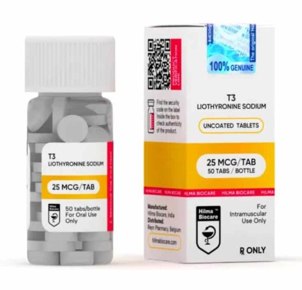 t3 25mcg 50 compresse Hilma