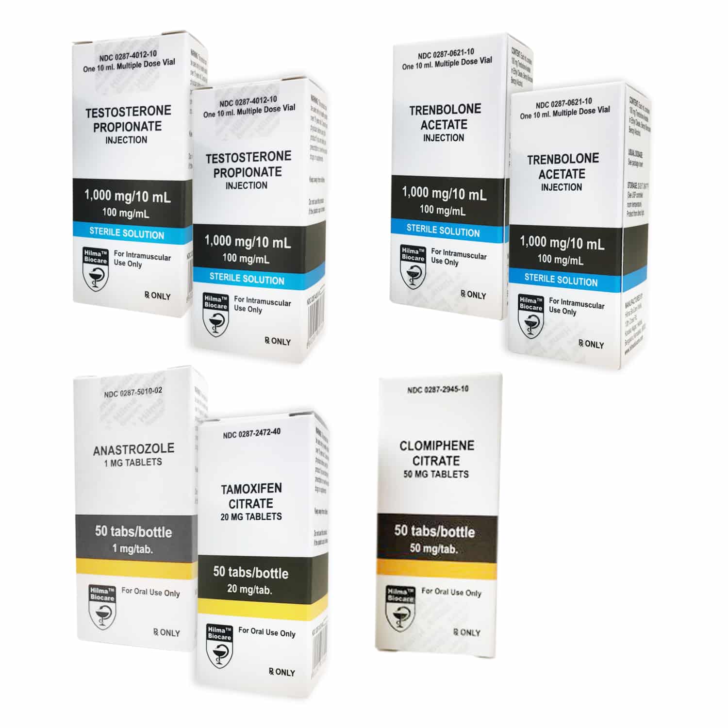 Hilma Lean Muscle Gain Pack: Testosterone Propionato + Trenbergolone Acetato + PCT (6 settimane)