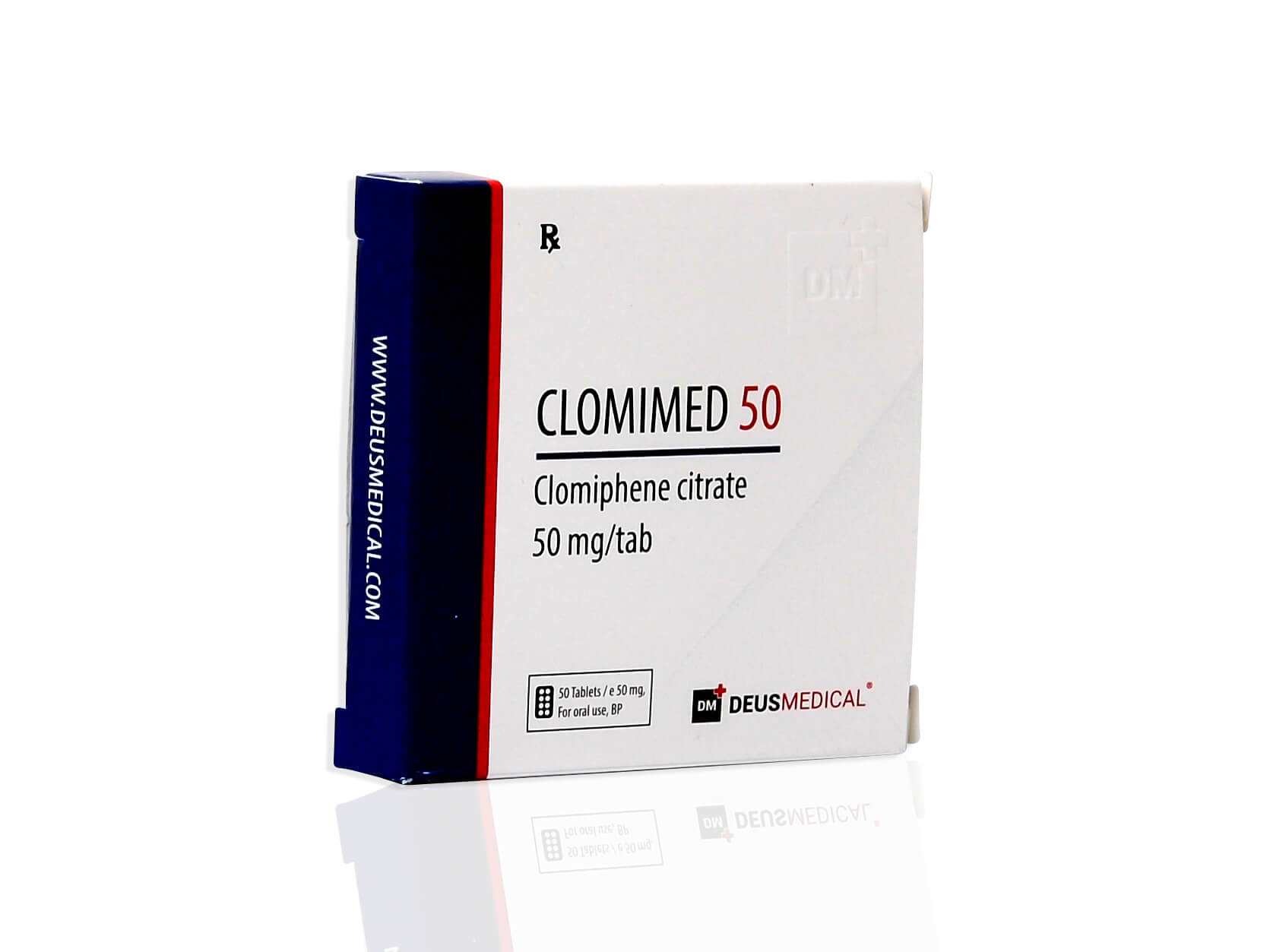 DEUSMEDICAL CLOMIMED 50 FRONTE
