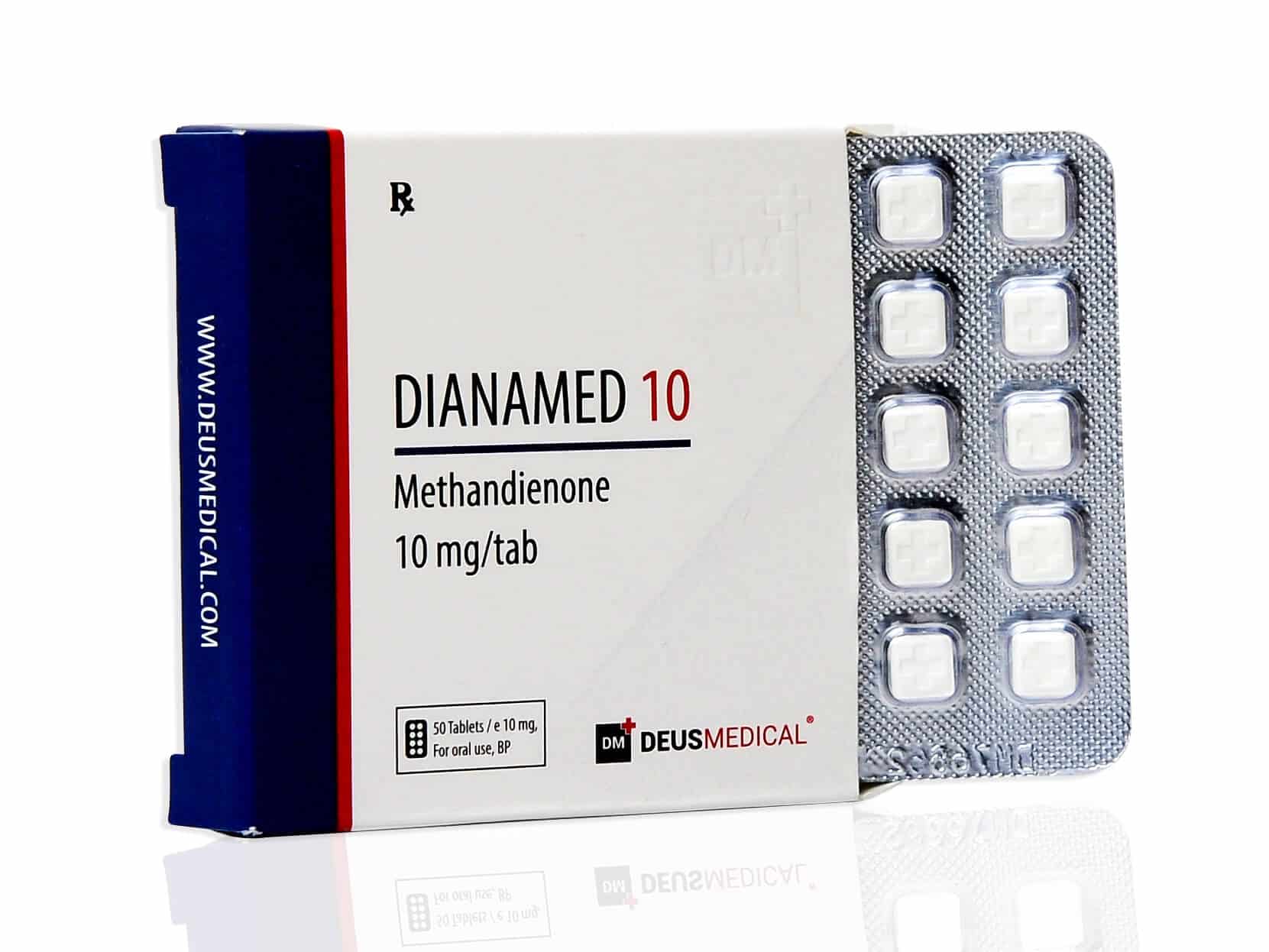DEUSMEDICAL DIANAMED 10 FRONTE + BLISTER