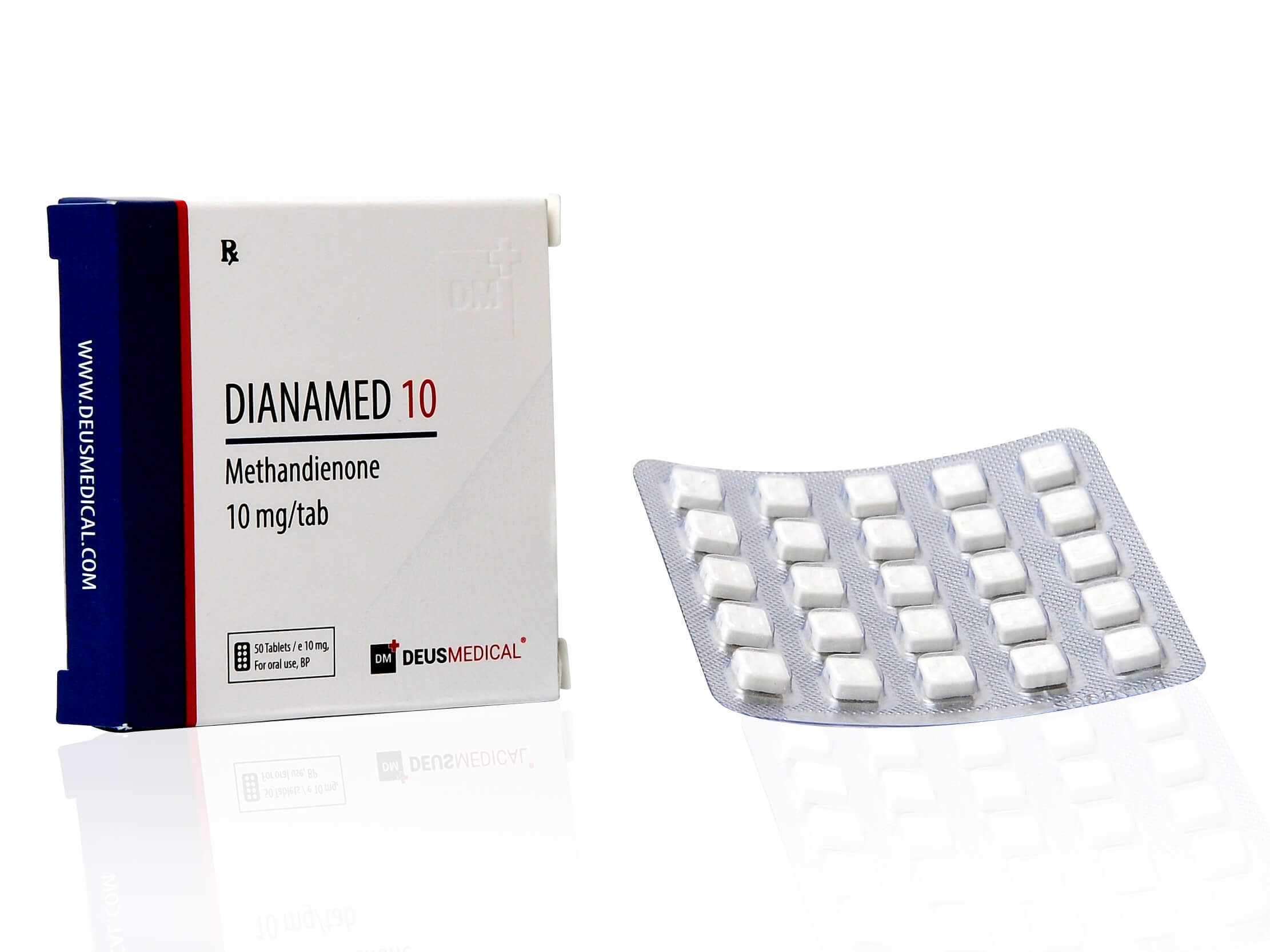 DEUSMEDICAL DIANAMED 10 FRONTE+BLISTER2