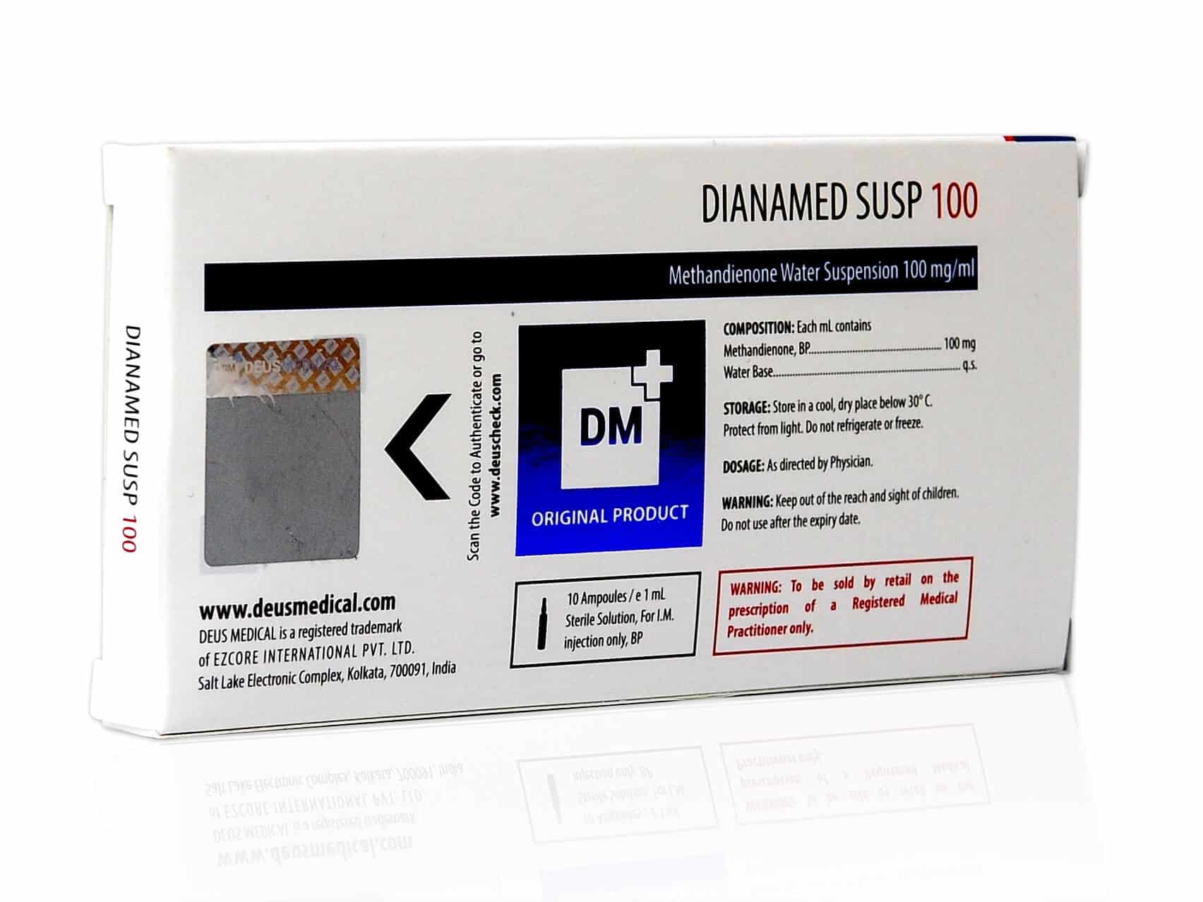 DEUSMEDICAL DIANAMED SOSPENSIONE 100 SCHIUMA