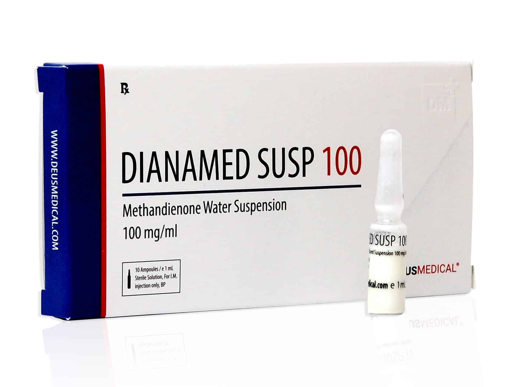 DEUSMEDICAL DIANAMED SUSP 100 FRONT+AMP FRONT