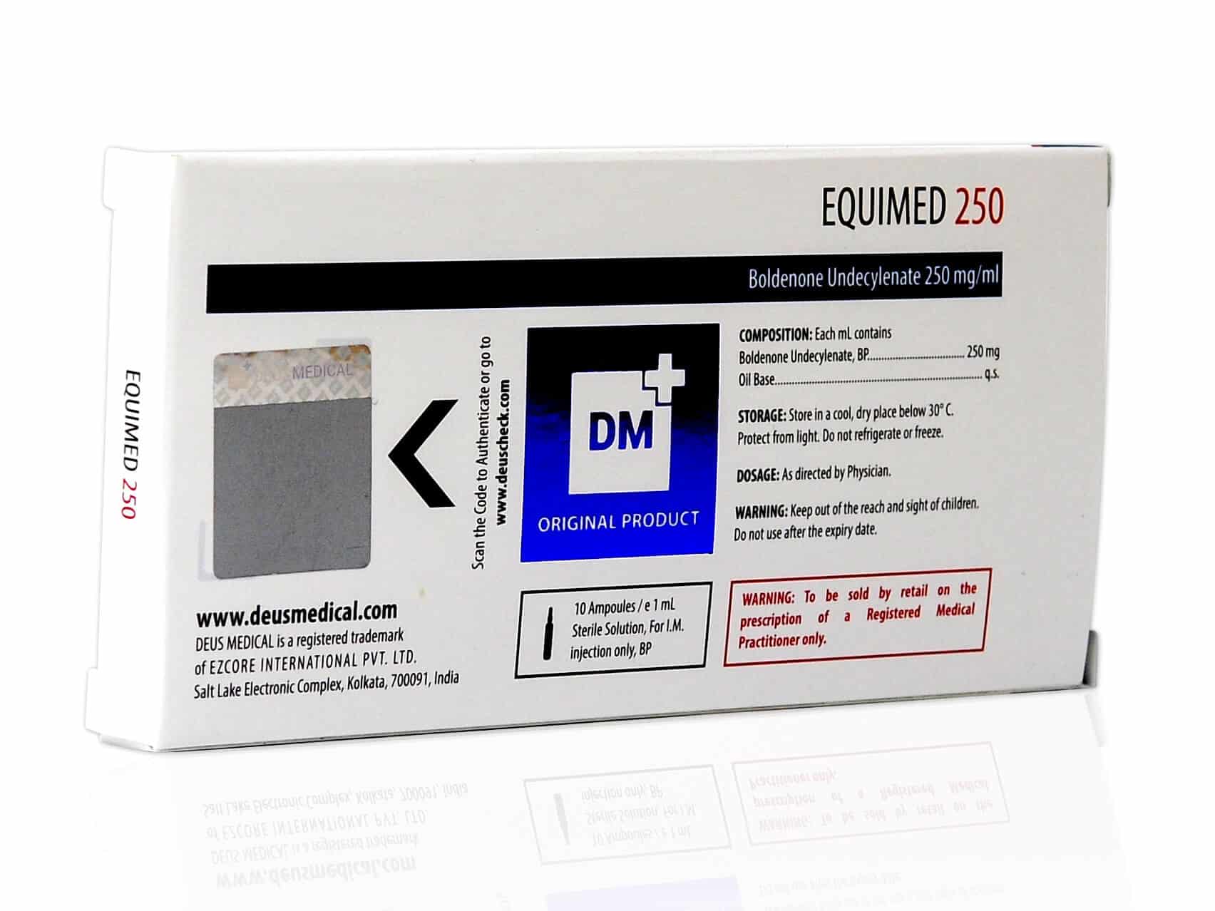 DEUSMEDICAL EQUIMED 250 BACK