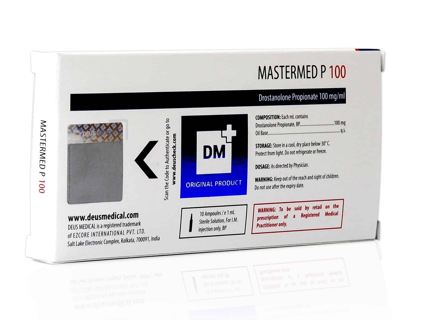 DEUSMEDICAL MASTERMED P 100 INDIETRO