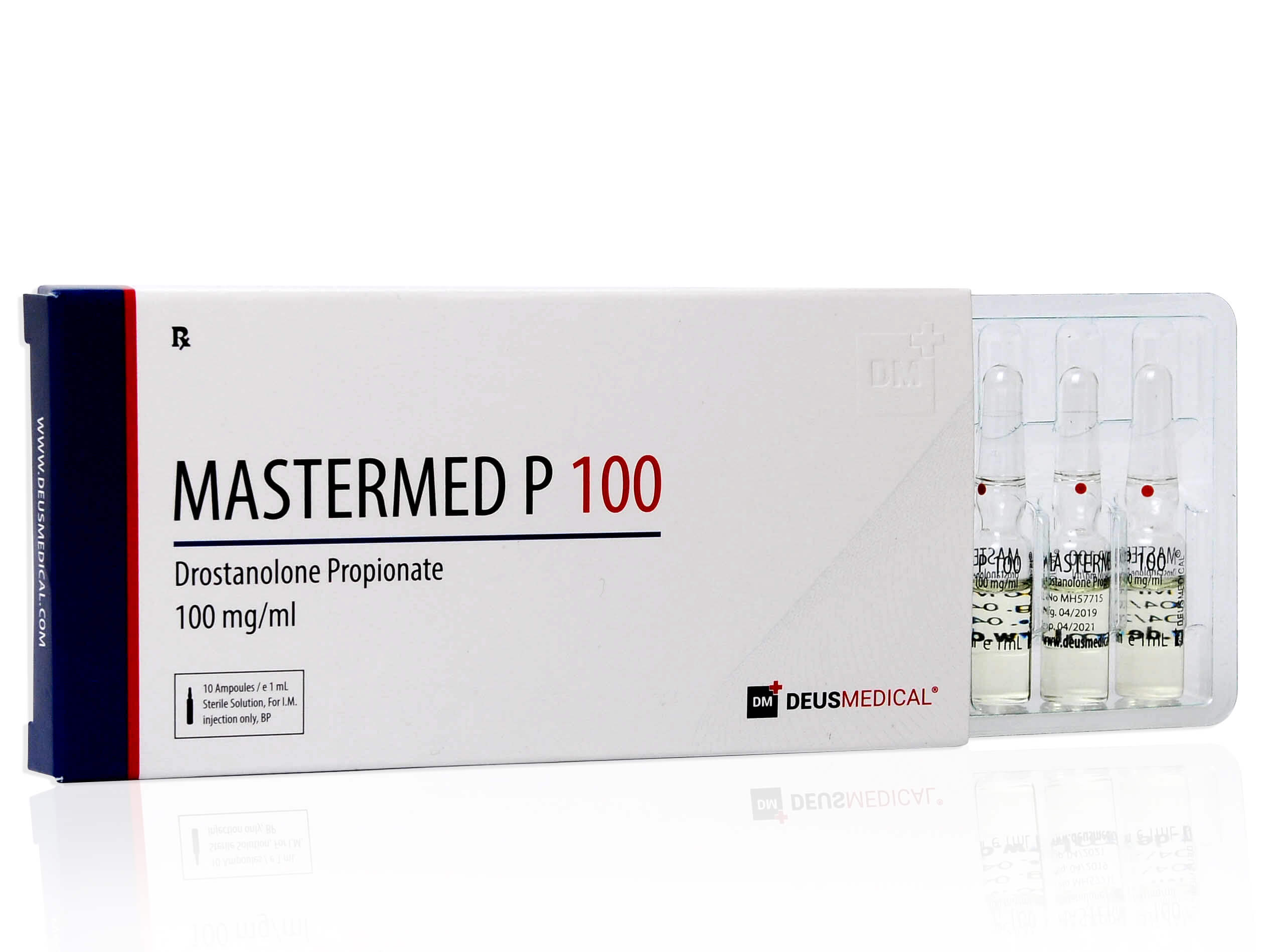 DEUSMEDICAL MASTERMED P 100 FRONT+3AMP