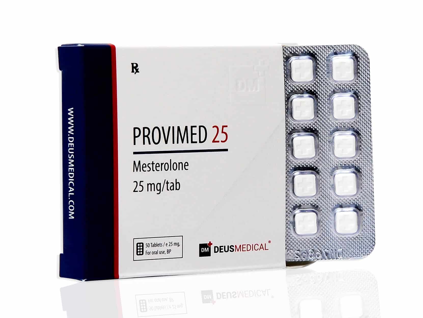 DEUSMEDICAL PROVIMED 25 FRONTE + BLISTER