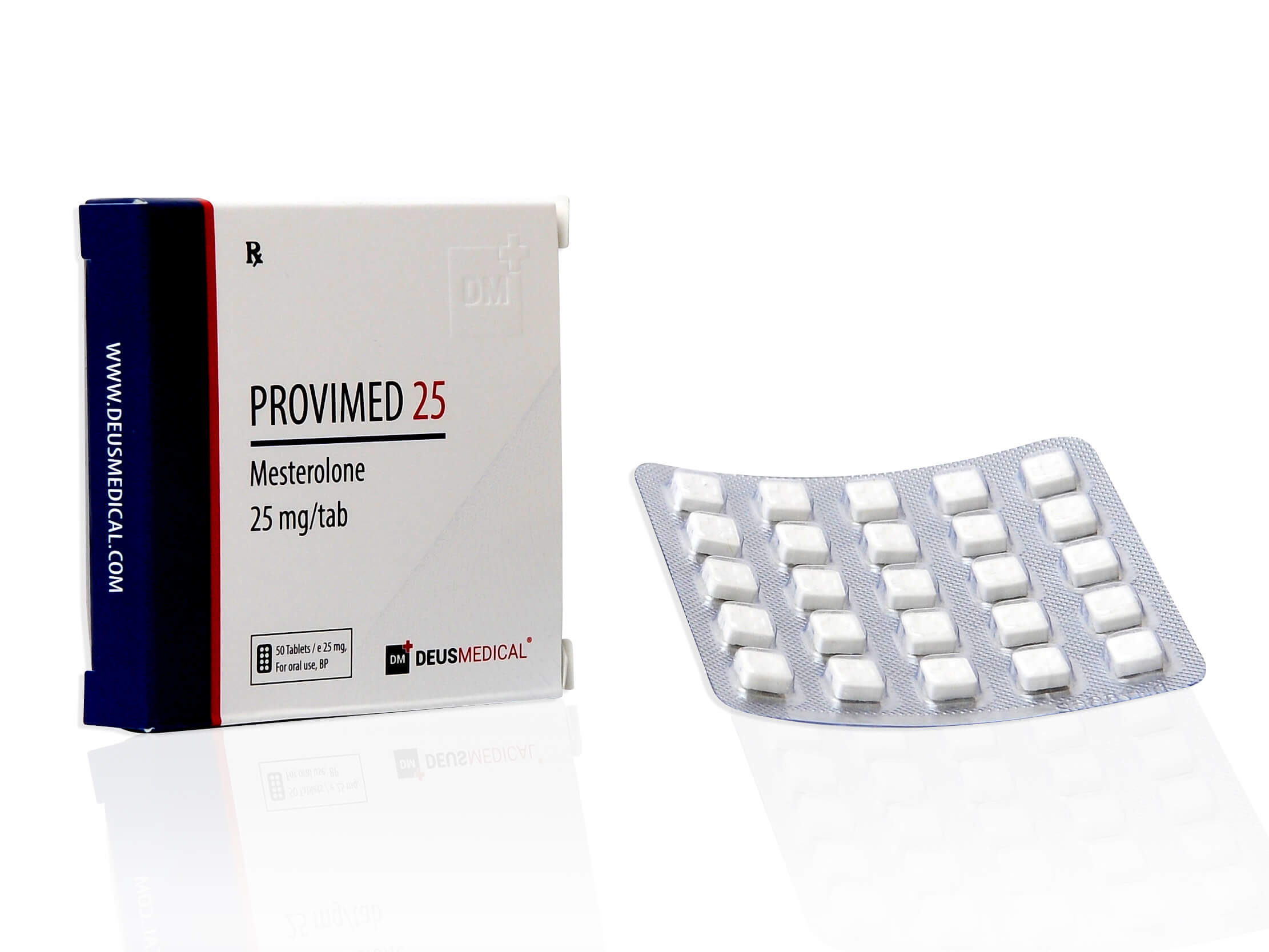DEUSMEDICAL PROVIMED 25 FRONTE+BLISTER2