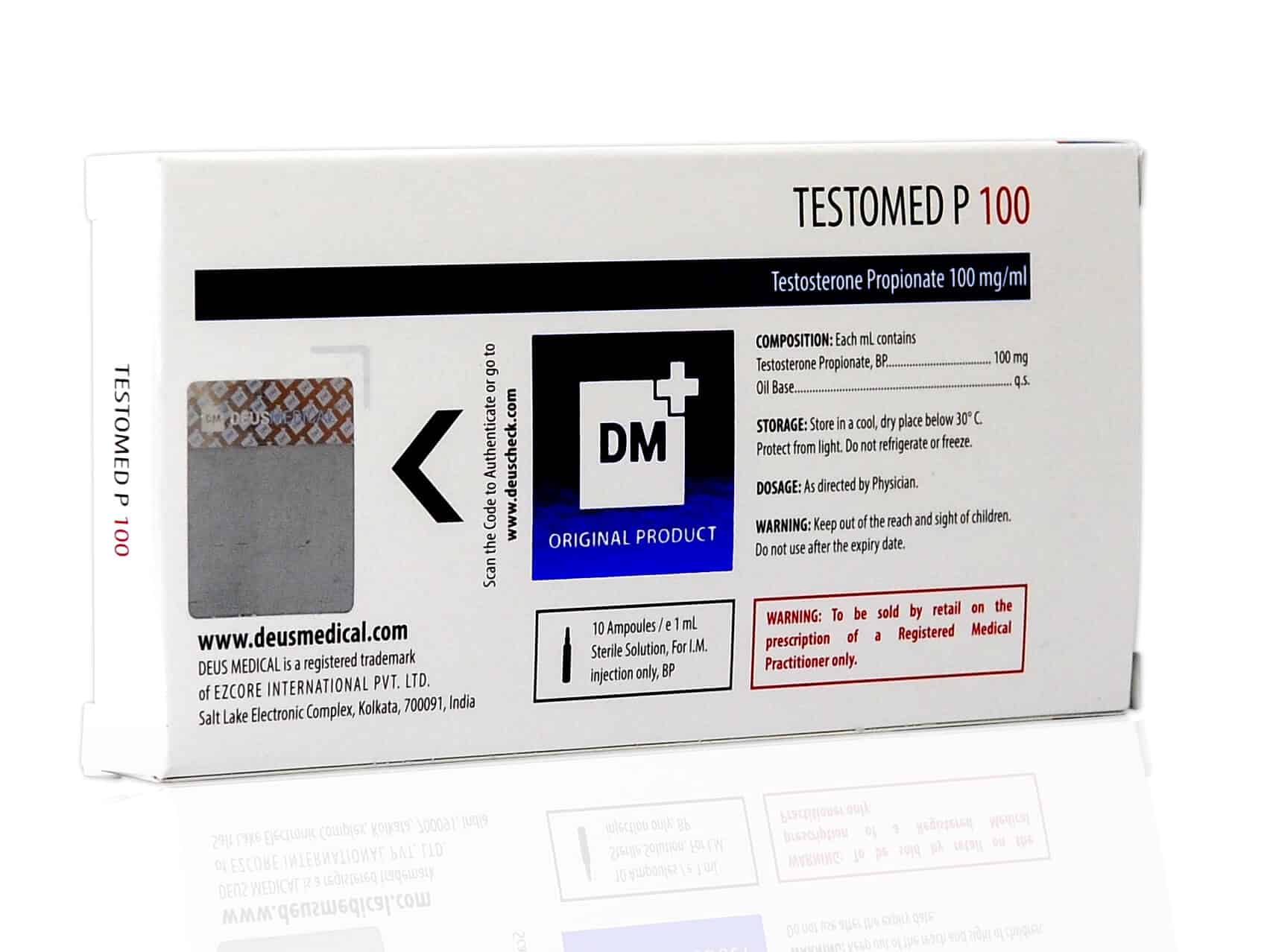TESTOMEDICO DEUSMEDICO P 100 RETRO