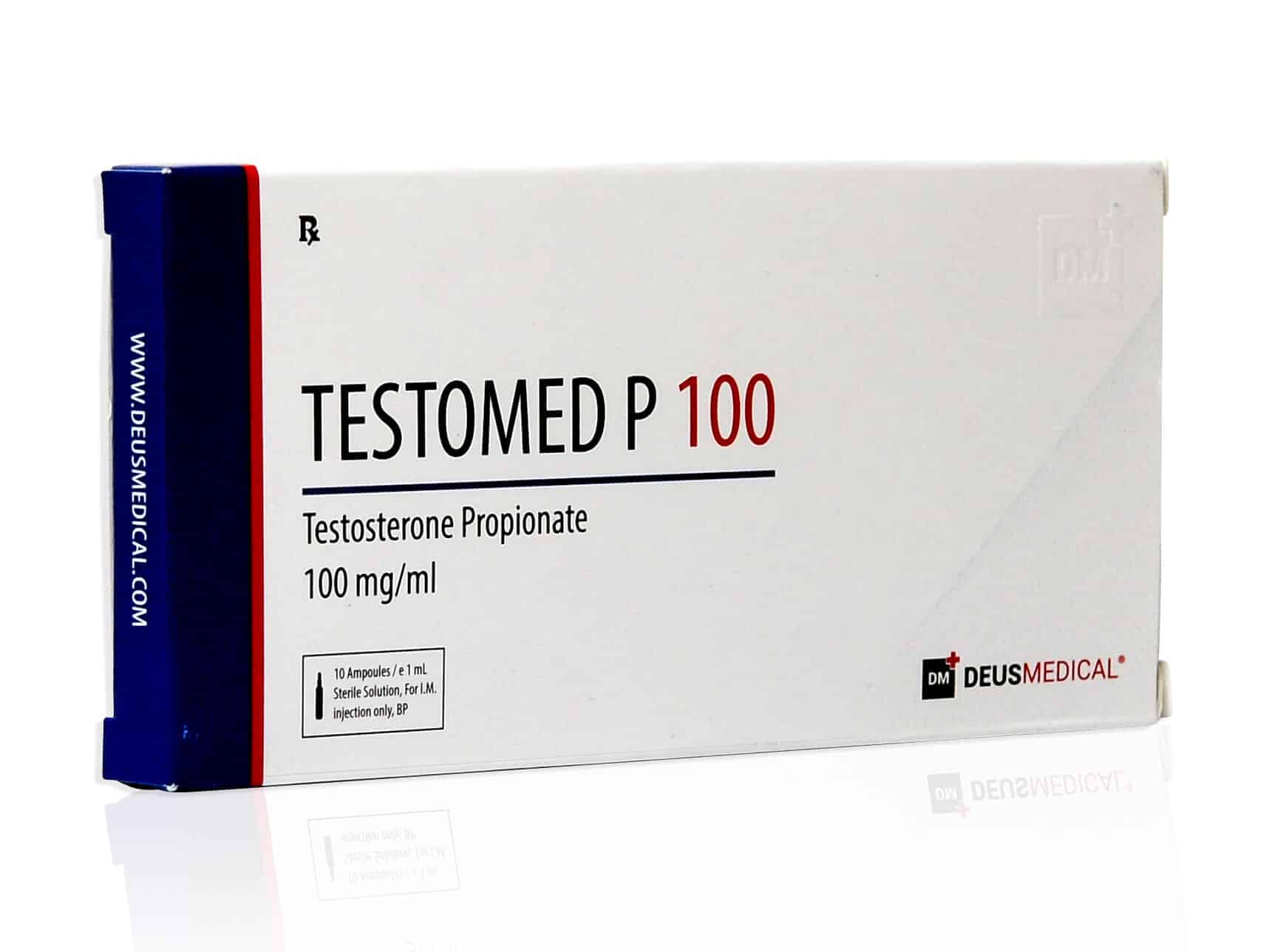 DEUSMEDICAL TESTOMED P 100 FRONT