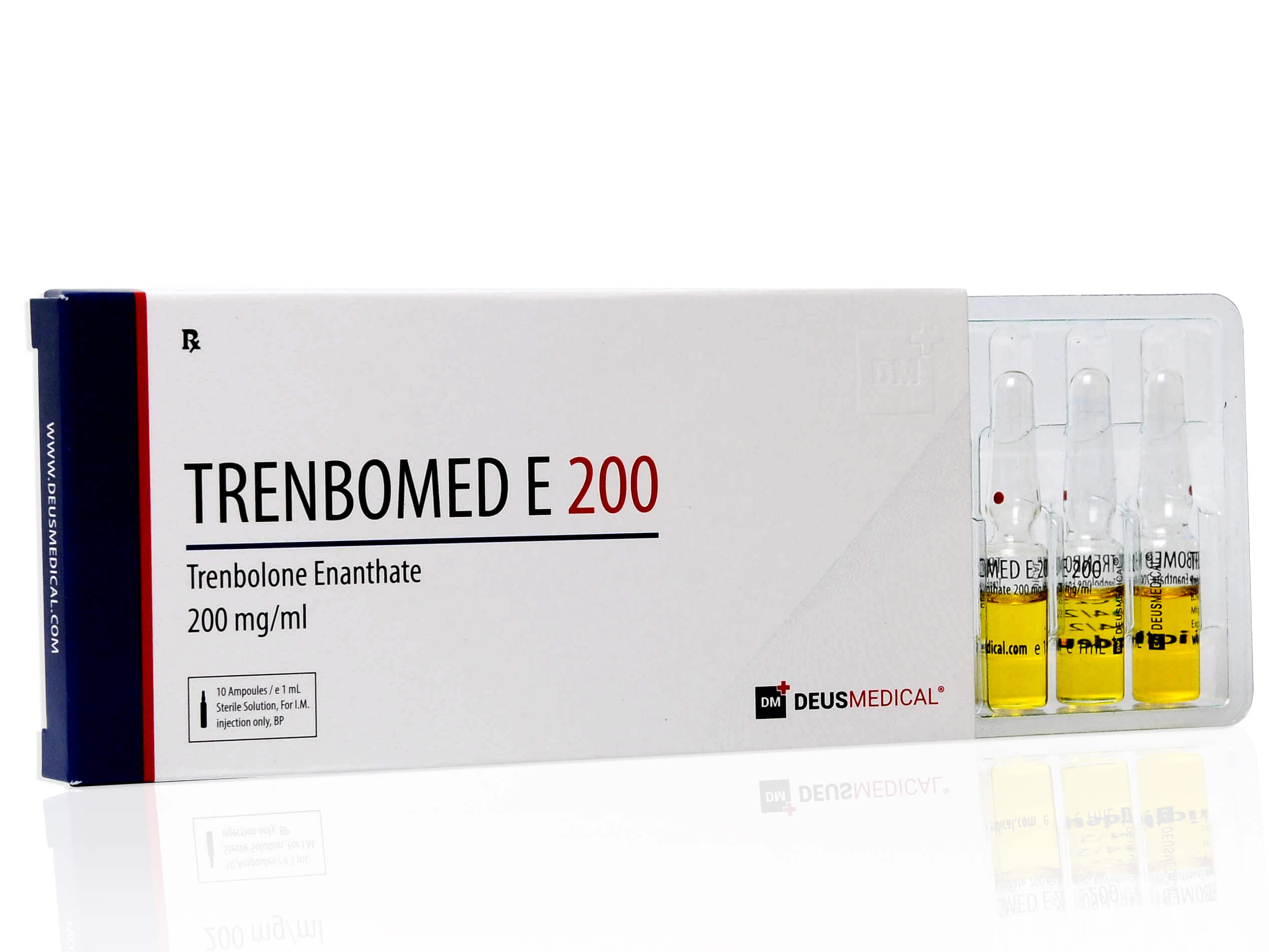 DEUSMEDICAL TRENBOMED E 200 FRONTALE+3AMP