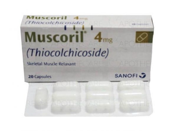 Muscoril 4 mg 20 capsule Sanofi