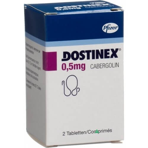 dostinex 05 mg compresse cabergolina pfizer 2 compresse