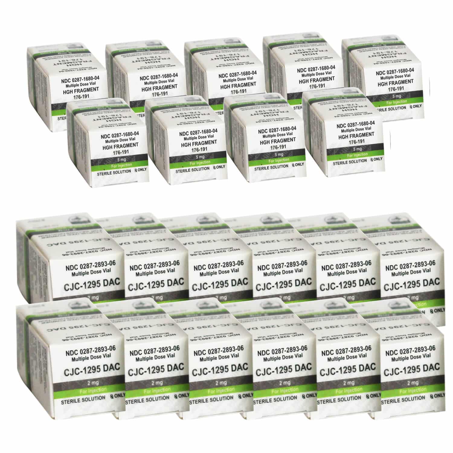 HGH Frag Advanced Weight Loss Peptide Pack CJC 1295 DAC (12 settimane) Hilma