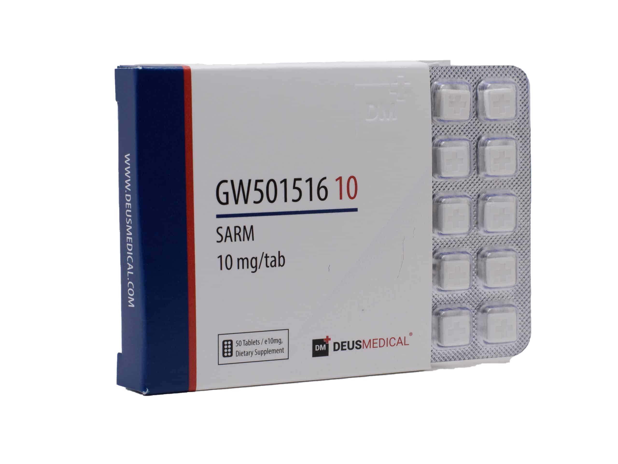 GW501516 10 SARMs 50 compresse da 10 mg DEUS MEDICAL