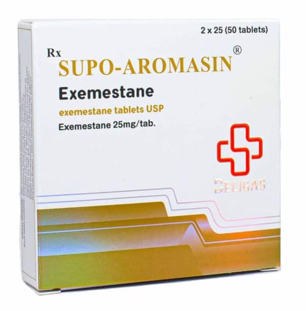Supo Aromasin 25mg 50 compresse - Beligas-USA
