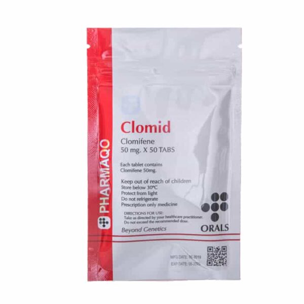 Clomid 50mg x 50 Clomifene 50mg compresse 50 compresse Pharmaqo Labs €41