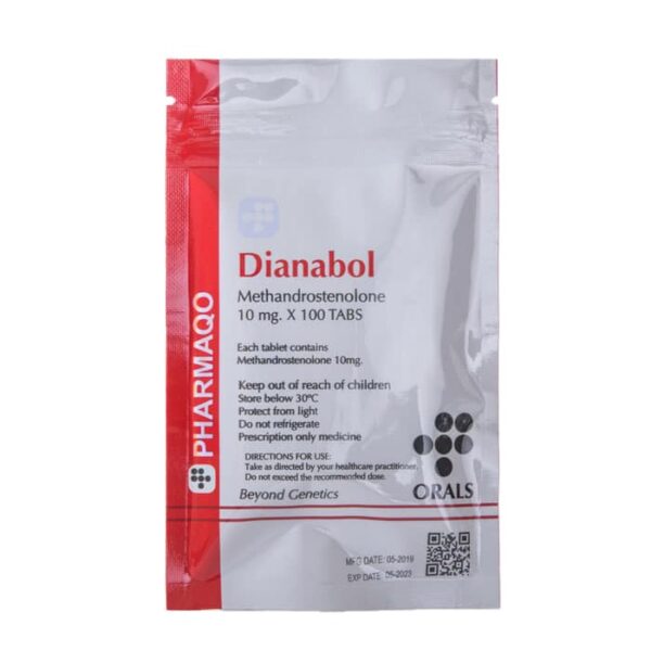 Dianabol 10mg x 100 Methandrostenolone 10mg compresse 100 compresse Pharmaqo Labs 40€
