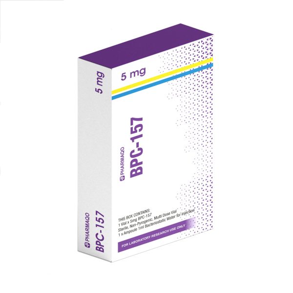 Cartone peptidico BPC Pharmaqo scalato