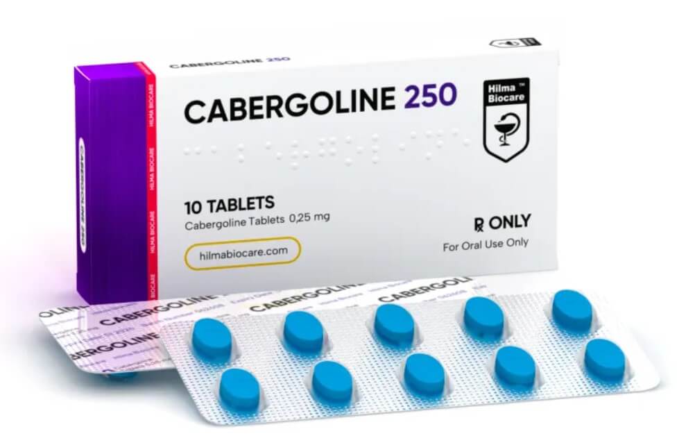 cabergolina 0,25 mg 10 compresse Hilma