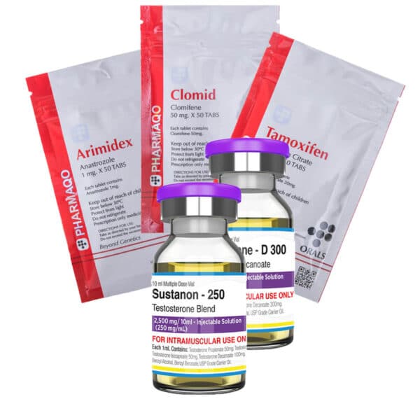 1 Confezione Classic Mass Gain 8 settimane Sustanon Deca Durabolin Protezione PCT Pharmaqo Labs 600×600