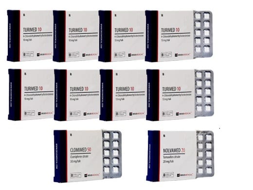 1 CONFEZIONE ORALE PER LA MASSA MUSCOLARE LEADER TURINABOL PCT 8 settimane Deus Medical 463×348