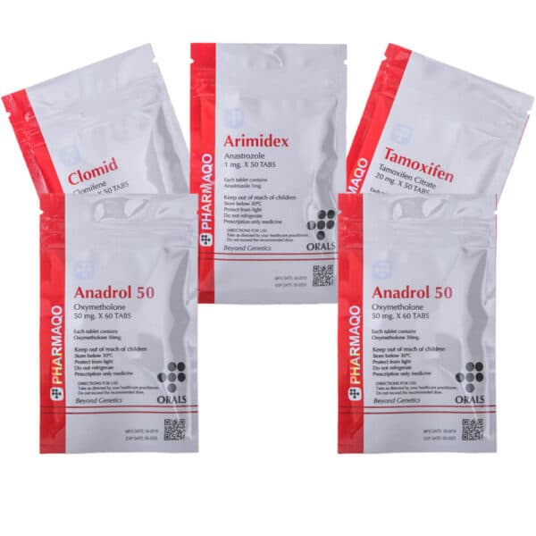Confezione da 10 compresse di steroidi orali Anadrol Oxymetholone, 4 settimane, Pharmaqo Labs 600×600
