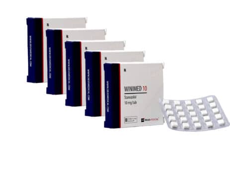 15 confezioni secche per uso orale, 6 settimane, Winstrol Deus Medical 463×348