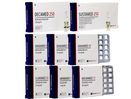 Pacchetto Classic Mass Gain 8 settimane Sustanon Deca Dianabol Protezione PCT Deus Medical 463×348