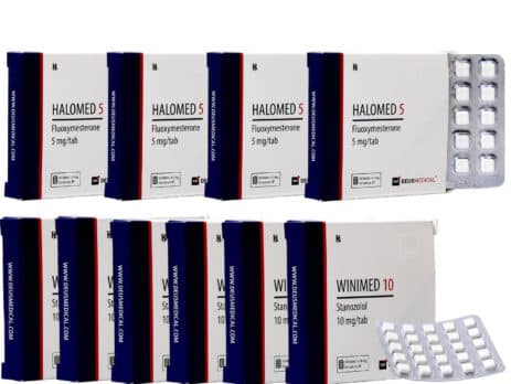 Pacchetto Endurance Halotestin Winstrol Steroidi orali Deus Medical 463×348