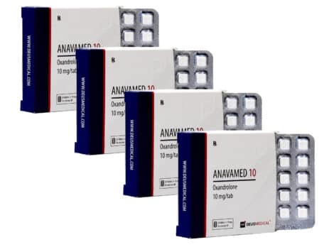 Confezione PTO Anavar 6 settimane Steroidi orali Deus Medical 463×348