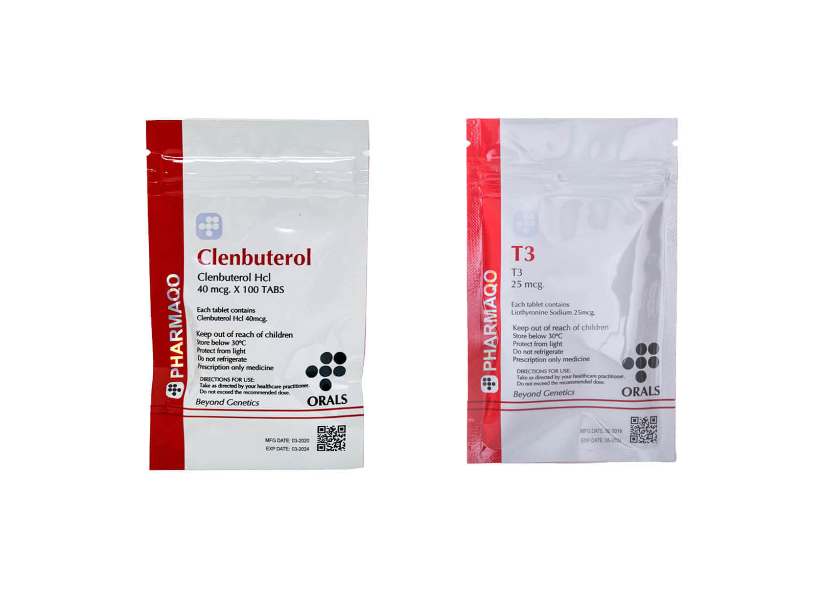 Kit dimagrante per donne Pharmaqo Labs CLENBUTEROL T3 8 settimane