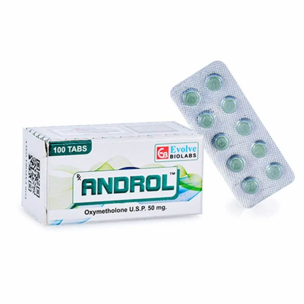 Anadrol (Oxymetholone) 50mg (100 pills) - Evolve Biolabs