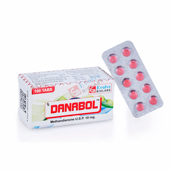 Compresse di Danabol (methandienone 10 mg) (100 compresse) - Evolve Biolabs