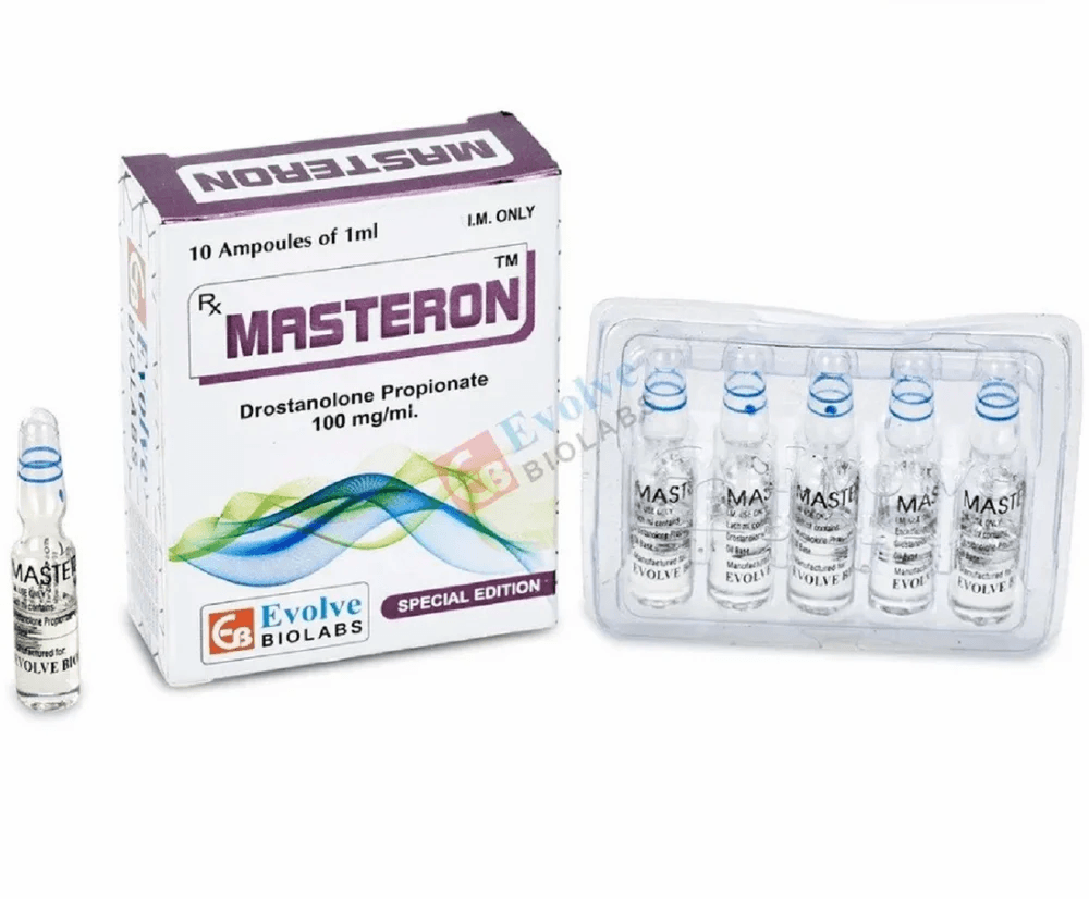 Iniezione di Masteron (Drostanolone propionato 100 mg/ml) (10 fiale da 1 ml) - Evolve Biolabs