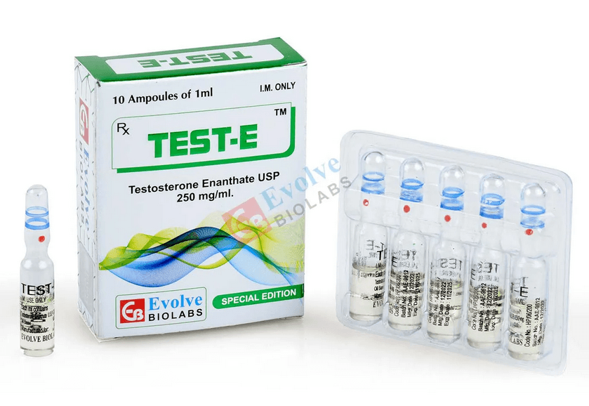 Testosterone Enantato 250 mg/ml (10 fiale da 1 ml) - Evolve Biolabs