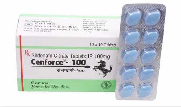 Cenforce 100 MG (Sildenafil Citrato 100mg) (100 compresse) - CENTURION