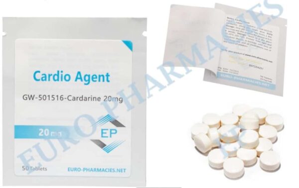 Agente cardio (Cardarine GW501516) 20 mg compresse 50 compresse Euro Pharmacies EU